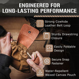 Waxed Canvas Foraging Pouch